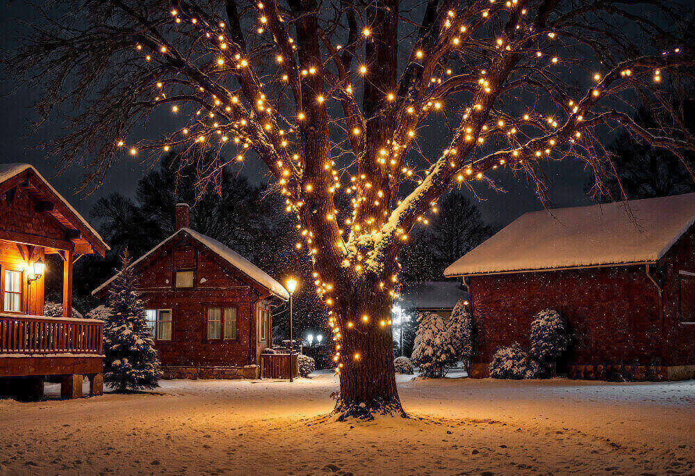 Уличная светодиодная гирлянда