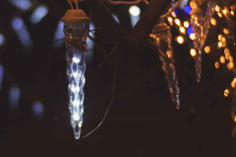 Гирлянда сосульки