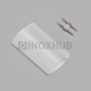 Соединитель внутренний (иглы) INOXHUB для Гибкого неона INH-L01-FX816, 2-pin фото Иноксхаб