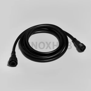 Удлинитель универсальный для гирлянд 2-pin INOXHUB, 5м, ЧЁРНЫЙ провод фото Иноксхаб