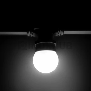 Лампочка для Белт-Лайта INOXHUB 220В, цоколь E27, 6 диодов SMD 2835, G45, 2Вт, БЕЛАЯ фото Иноксхаб