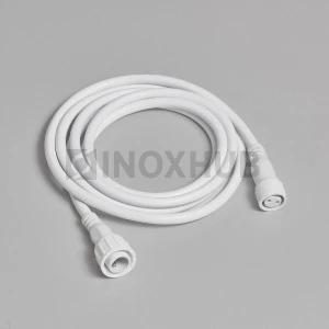 Удлинитель универсальный для гирлянд 2-pin INOXHUB, 5м, БЕЛЫЙ провод фото Иноксхаб